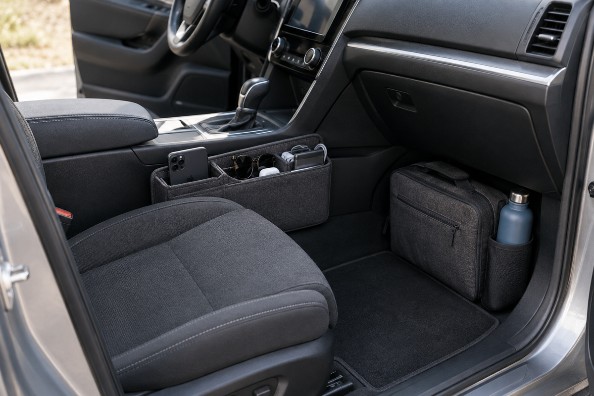 Hero con organizer per console e borsa portaoggetti